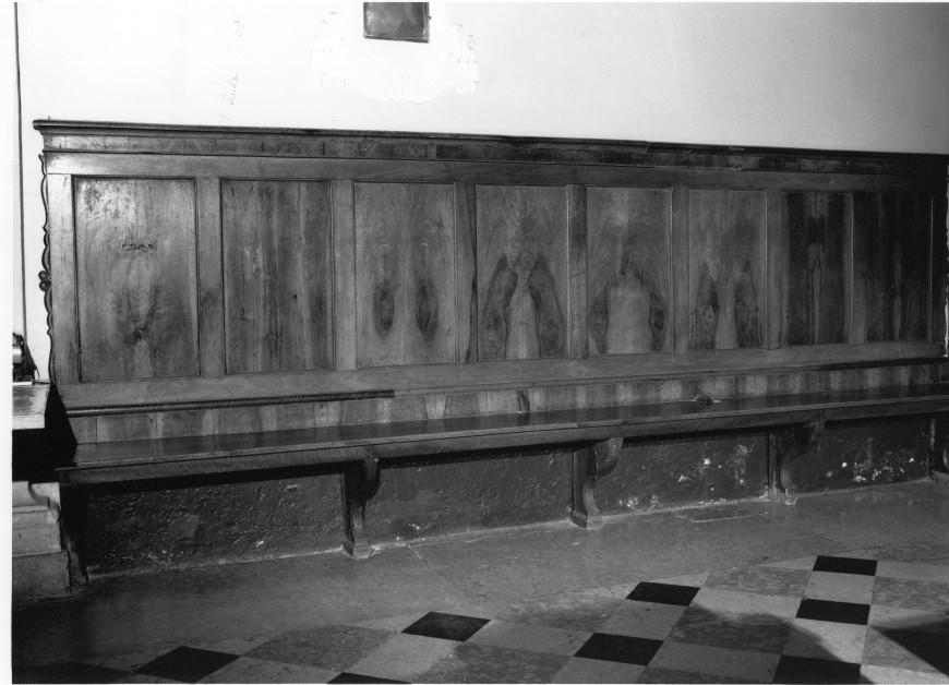 stalli del coro, serie - ambito veneto (sec. XIX)