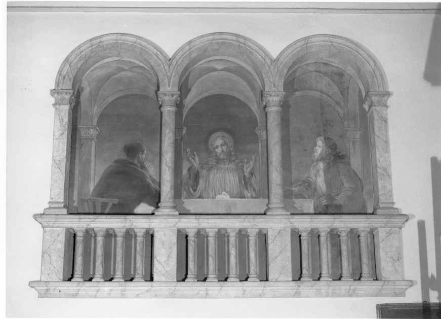 cena in Emmaus (dipinto) - ambito veneto (sec. XX)