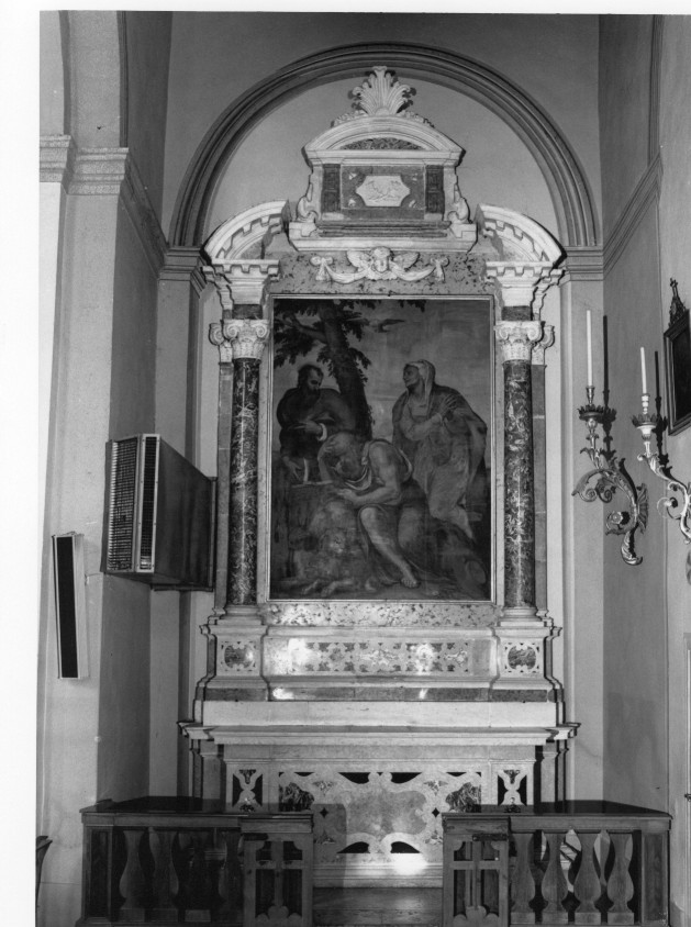 Altare di San girolamo (altare, insieme) - ambito veneto (sec. XVII)