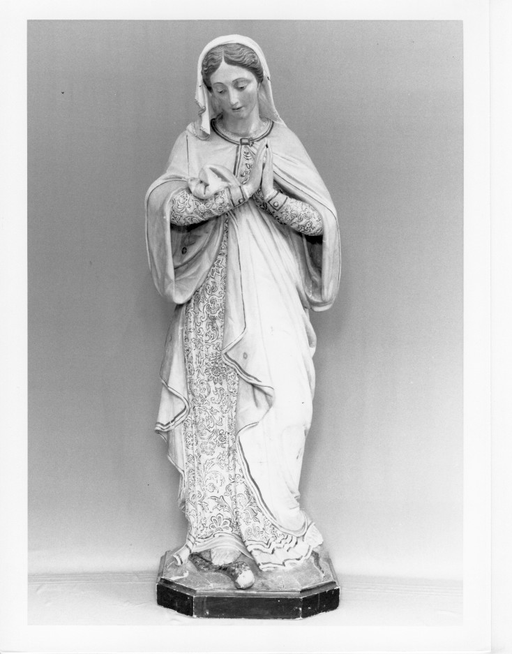 Immacolata Concezione (scultura) di Pontedera Giuseppe (sec. XX)