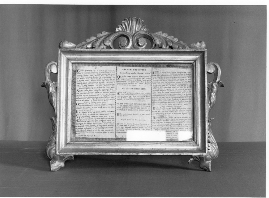 cartagloria - ambito veneto (sec. XVIII)