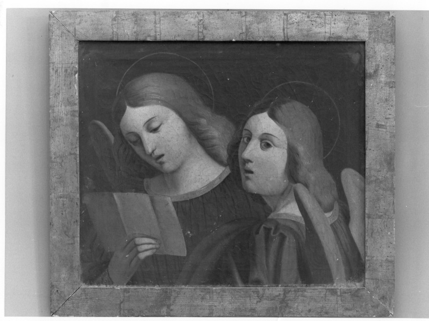 angeli (dipinto) - ambito veneto (sec. XIX)