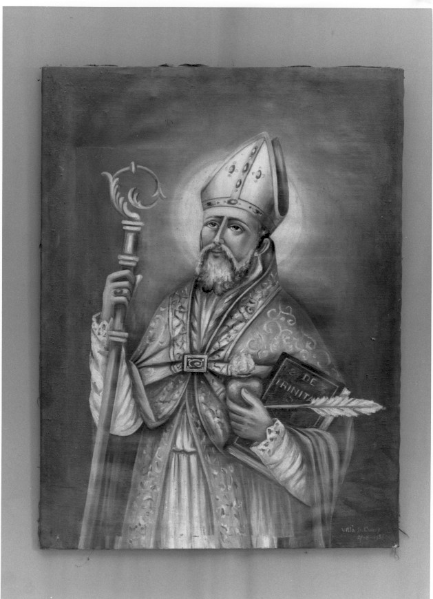 Santo vescovo (dipinto) - ambito veneto (sec. XX)