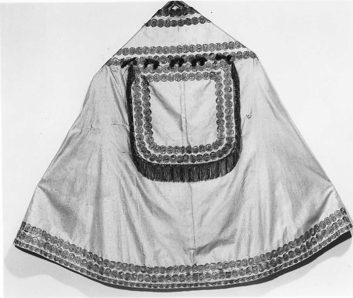 piviale - manifattura italiana (seconda metà sec. XIX)