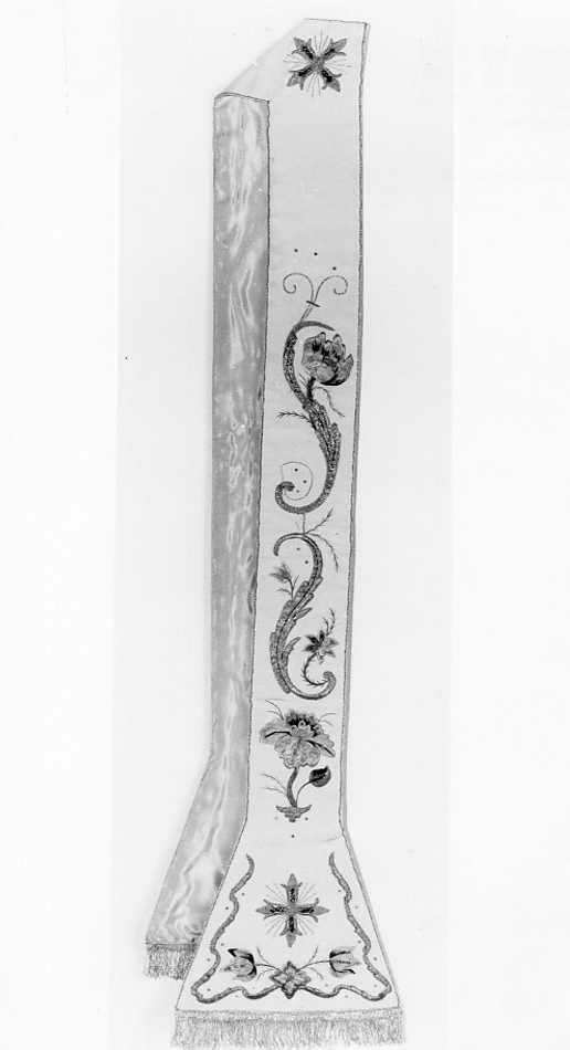 stola - manifattura italiana (seconda metà sec. XVIII)