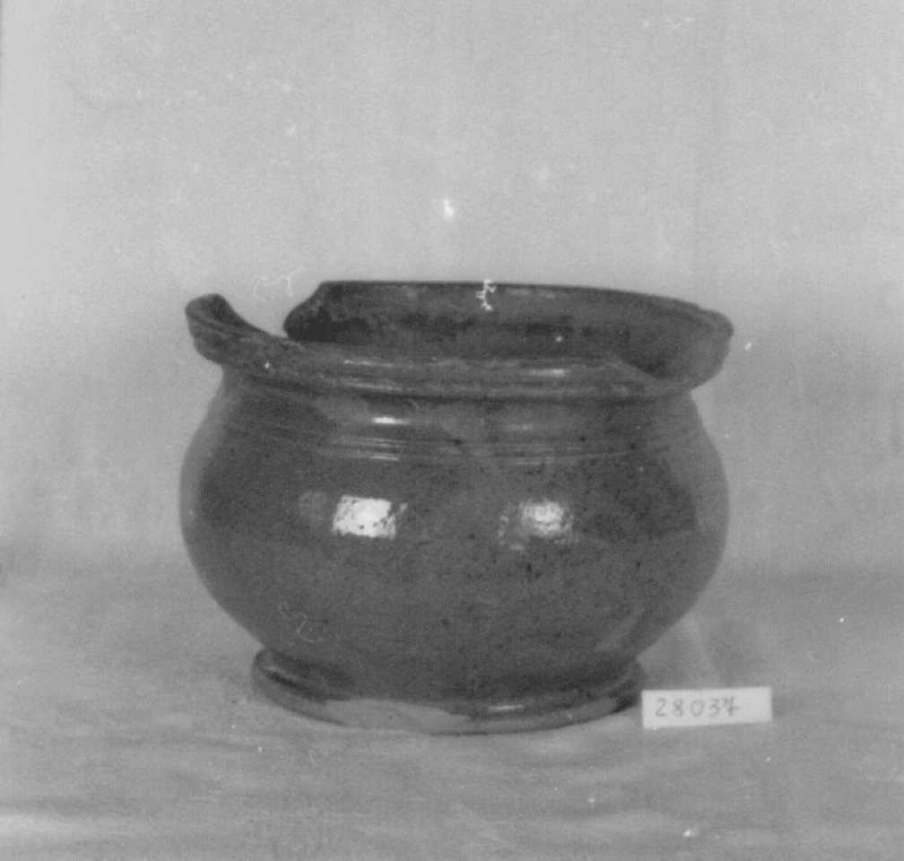 secchiello - manifattura veneta (sec. XVII)