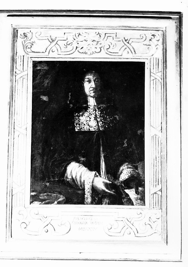 ritratto d'uomo (dipinto) - ambito veronese (fine sec. XVII)