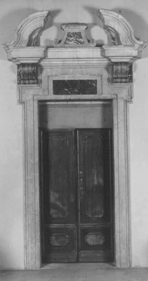 mostra di porta - ambito veneto (metà sec. XVIII)