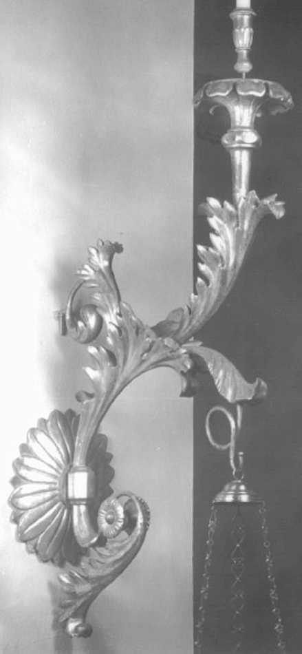 candeliere da parete - ambito veneto (sec. XIX)