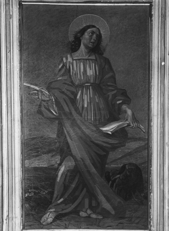 San Giovanni Evangelista (dipinto) di Zenatello Alessandro (sec. XX)