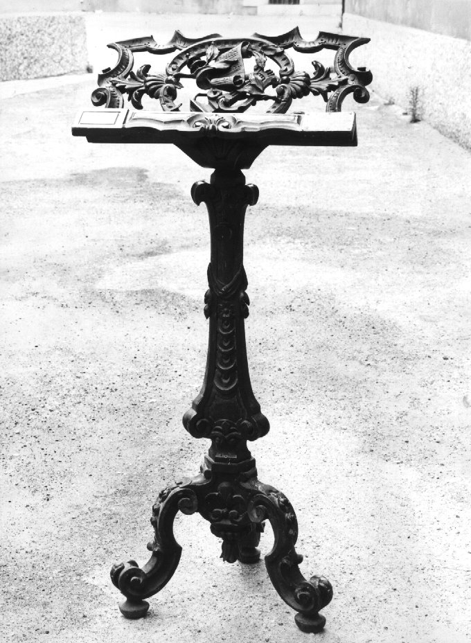 leggio a struttura fissa - bottega veronese (sec. XIX)