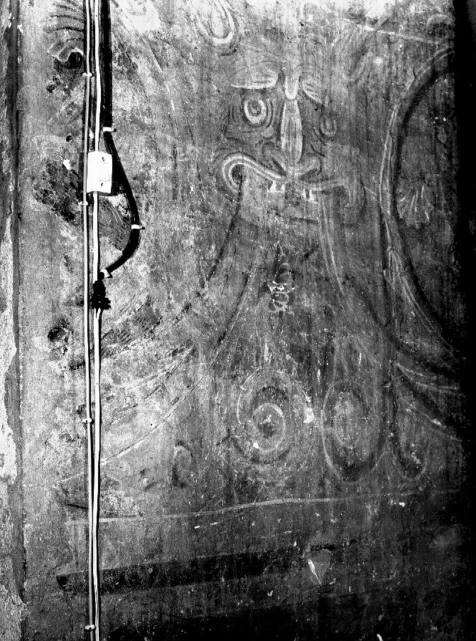 mascherone (dipinto) di Frescante della Torre di San Zeno (attribuito) (metà sec. XIII)