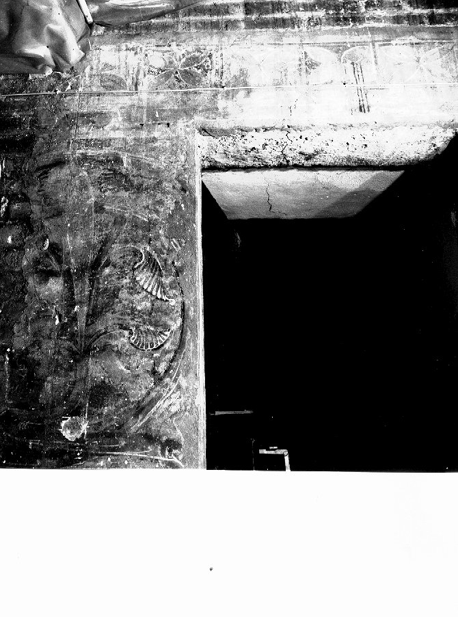 scena di caccia (dipinto) di Frescante della Torre di San Zeno (attribuito) (metà sec. XIII)