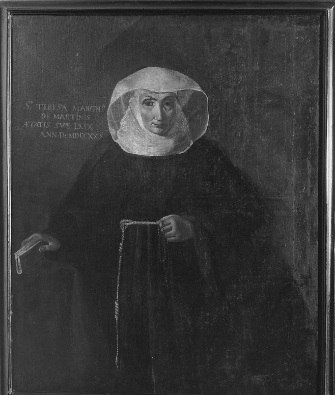 figura femminile (dipinto) - ambito veronese (sec. XVIII)