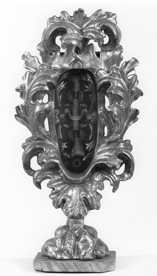 reliquiario fitomorfo, serie - ambito veronese (sec. XIX)