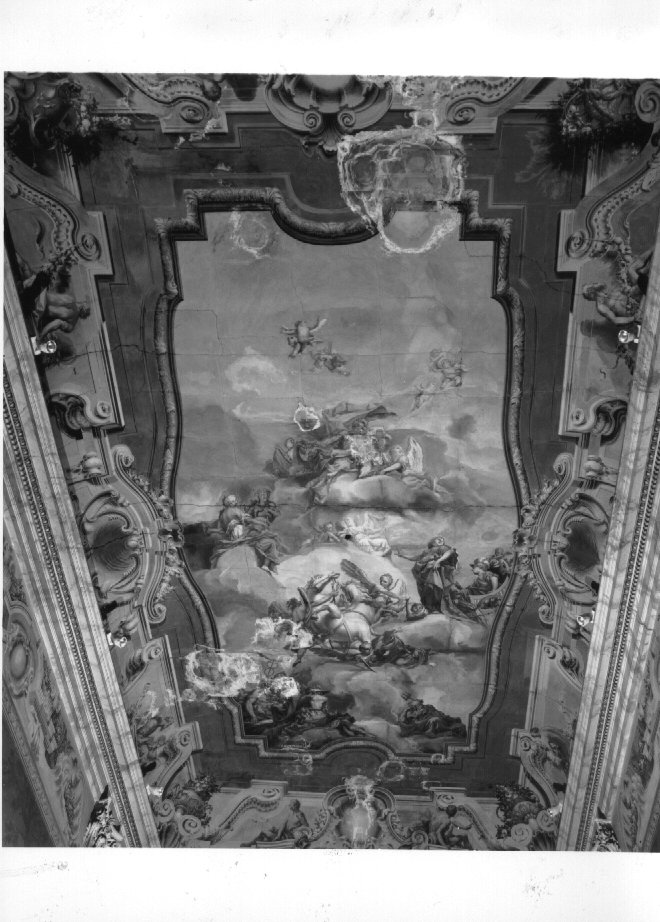 soffitto dipinto di Anselmi Giorgio (sec. XVIII)