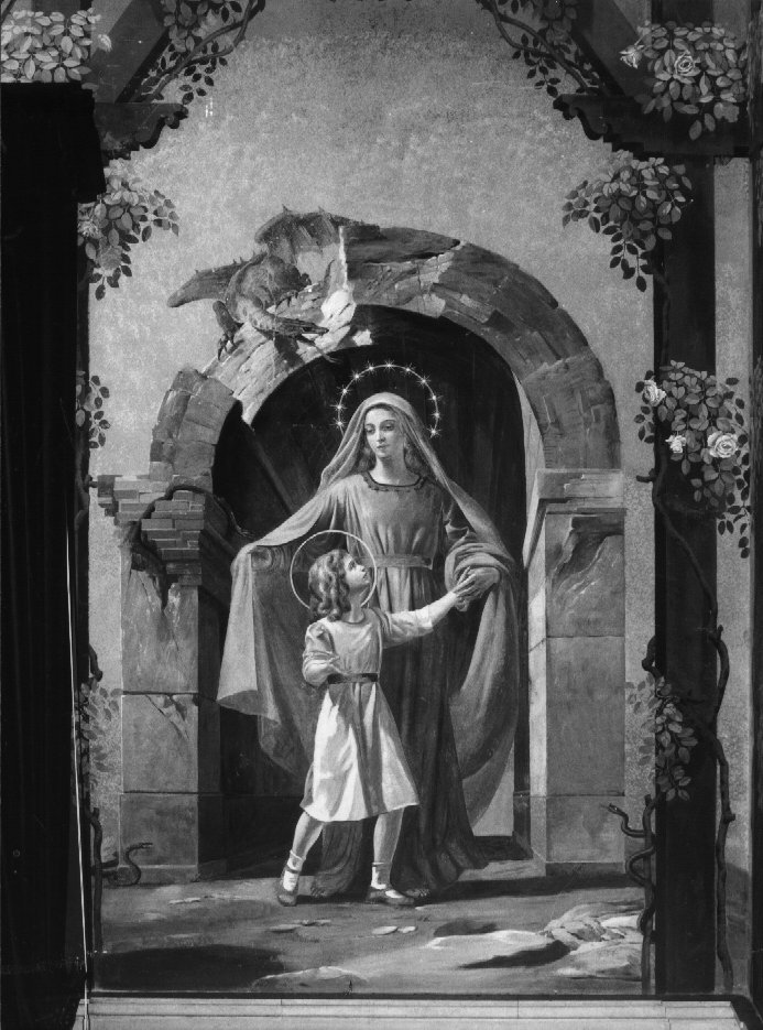 dipinto, ciclo di Pegrassi Agostino, Negrini Pietro (sec. XX)