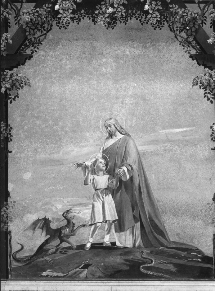 dipinto, ciclo di Pegrassi Agostino, Negrini Pietro (sec. XX)