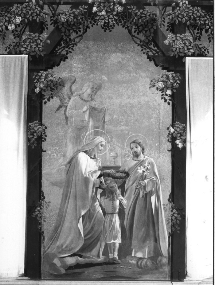 dipinto, ciclo di Pegrassi Agostino, Negrini Pietro (sec. XX)