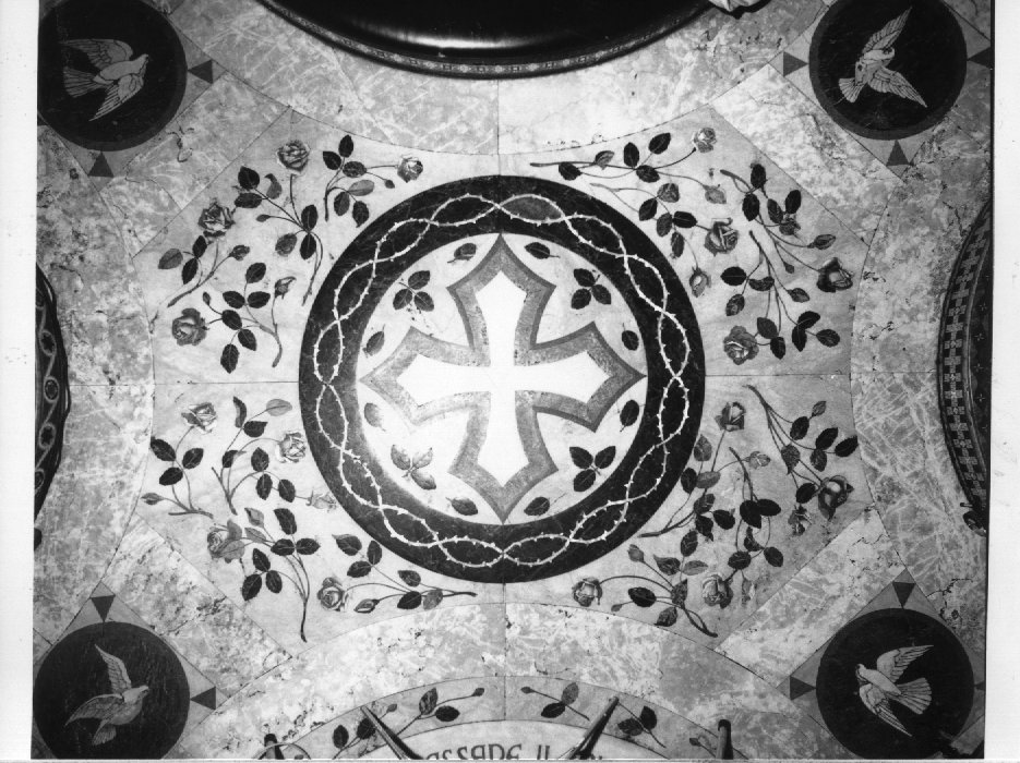 motivo decorativo (decorazione a intarsio) di Fiaschi G (sec. XX)