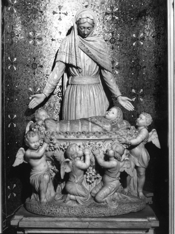 gruppo scultoreo, elemento d'insieme di Arrighini Luigi (secondo quarto sec. XX)