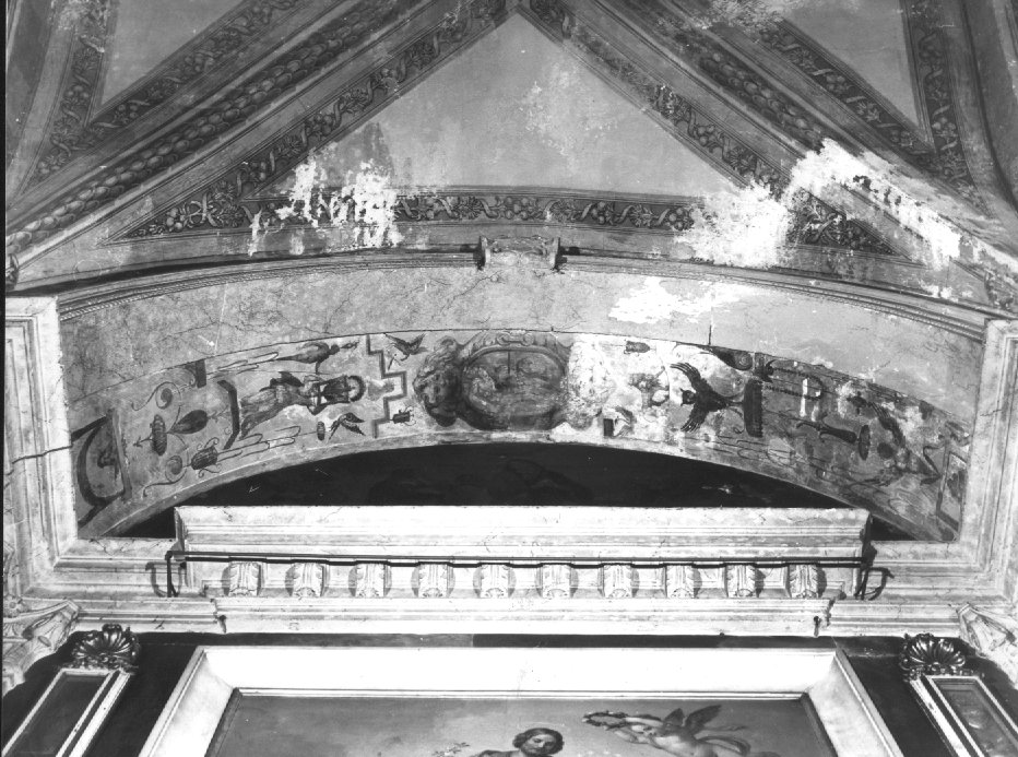 motivi decorativi (dipinto) di Farinati Paolo (maniera) (sec. XVI)