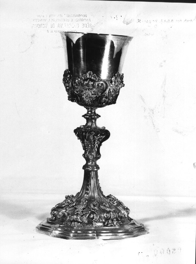 calice - ambito veronese (sec. XVIII)