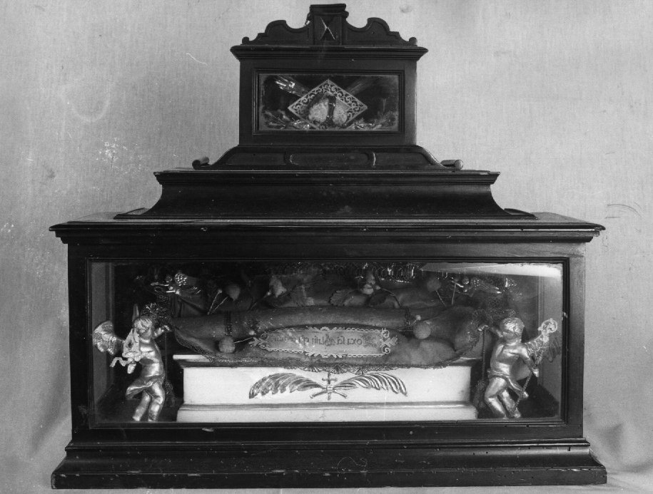 reliquiario - manifattura veneta (sec. XVIII)