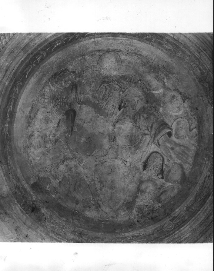 Cristo con cherubini (dipinto) di Falconetto Giovanni Maria (fine sec. XV)