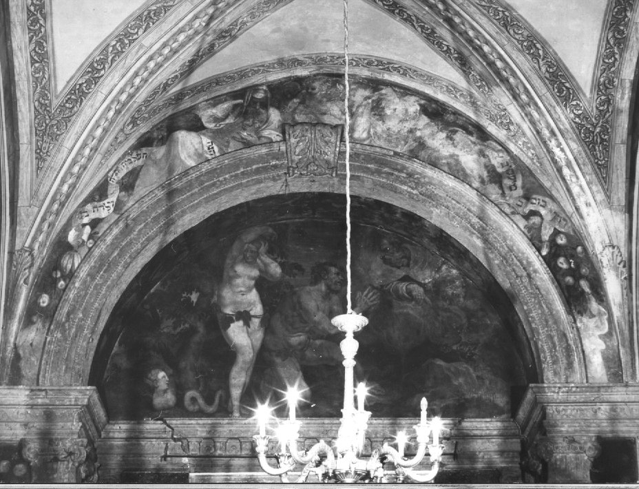 festone (dipinto) di Farinati Paolo (attribuito) (sec. XVI)