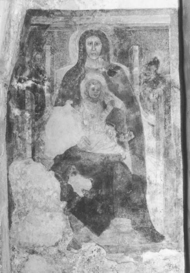 Madonna con Bambino in trono (dipinto) - ambito veneto (prima metà sec. XIV)