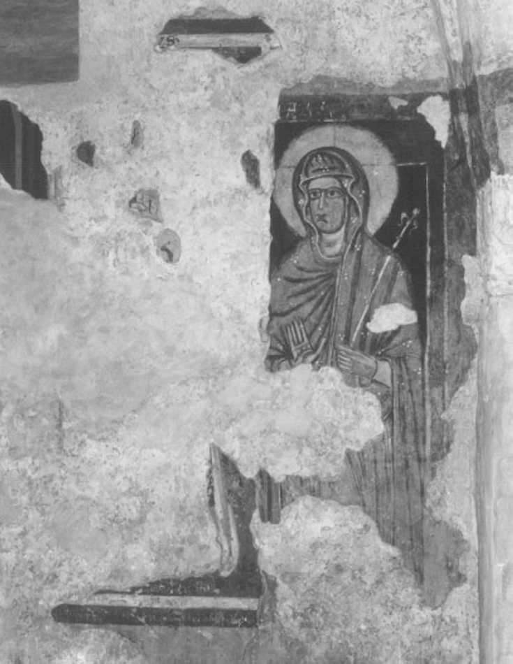 Annunciazione (dipinto, frammento) - ambito veronese (metà sec. XIII)