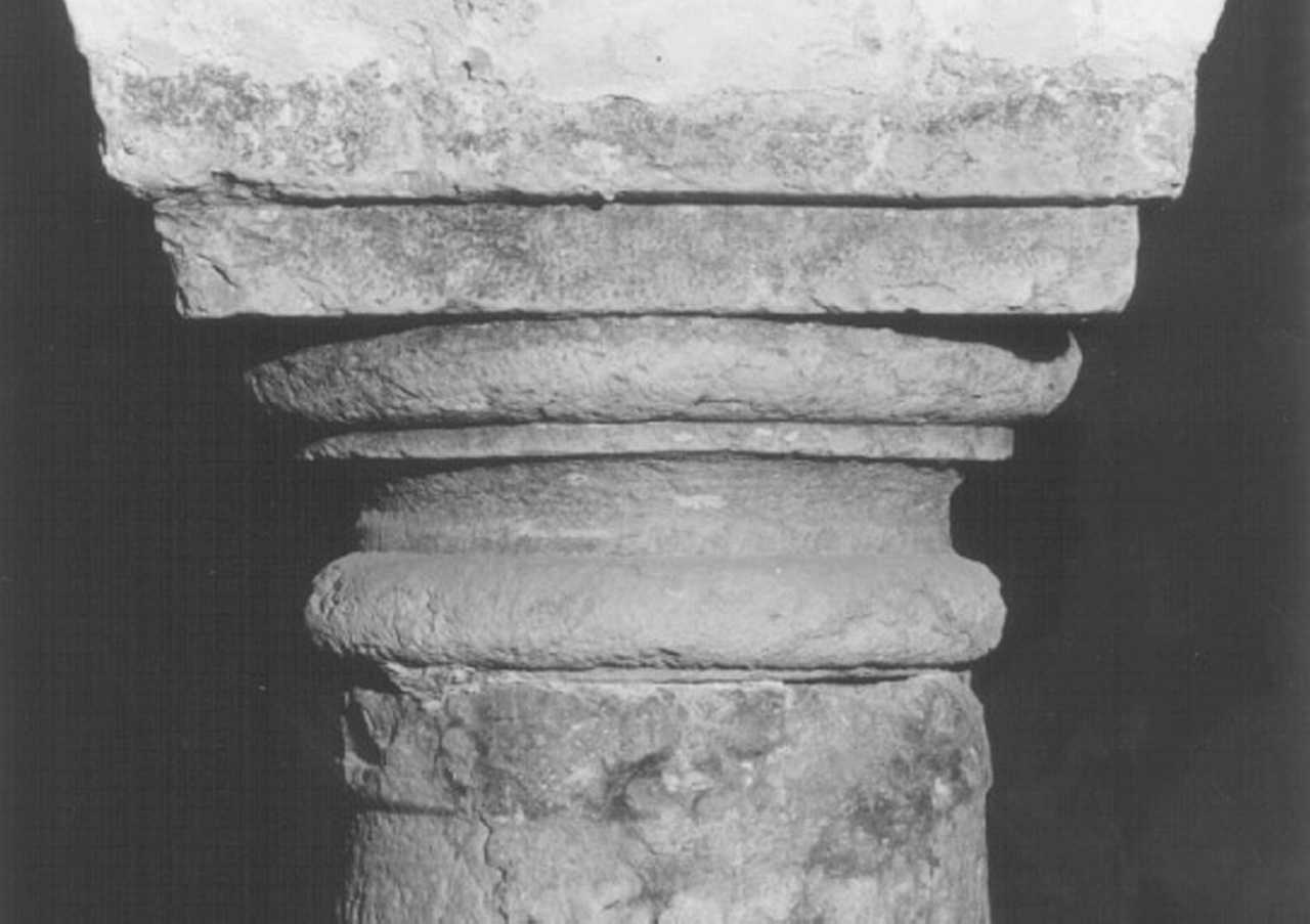 capitello dorico - ambito veneto (sec. XIV)