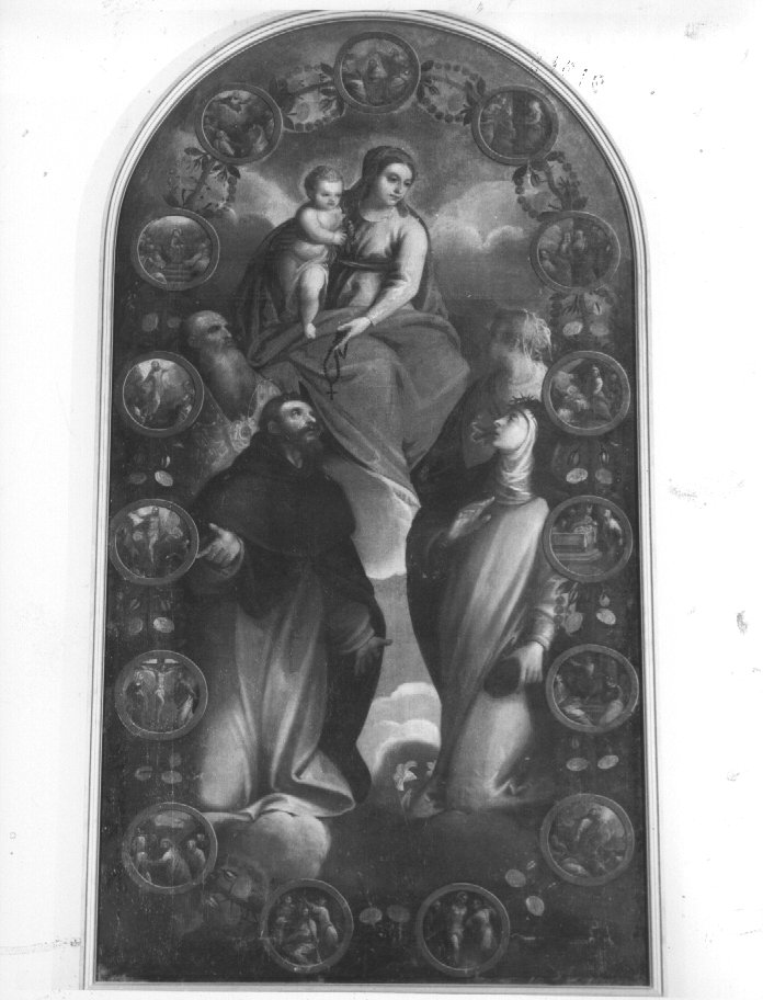 pala d'altare di Negretti Jacopo detto Palma il Giovane (sec. XVII)