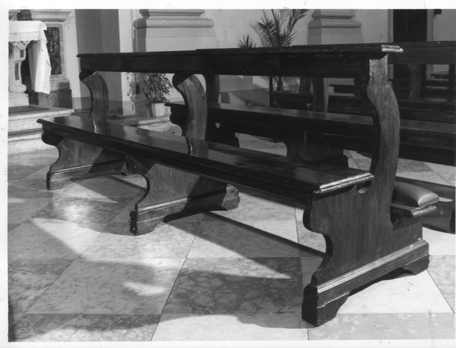 banco da chiesa - ambito veneto (sec. XIX)