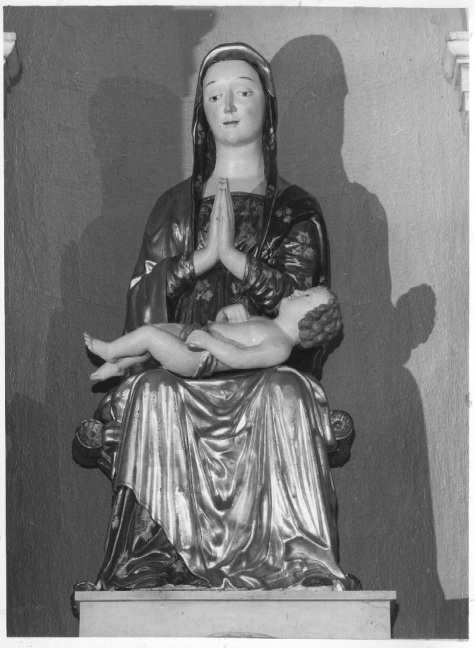 Madonna con Bambino (statua) - ambito veneto (sec. XV)