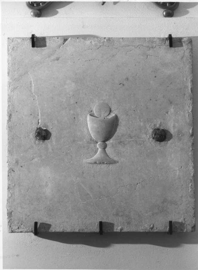 calice eucaristico (rilievo) - bottega veneta (ultimo quarto sec. XVIII)