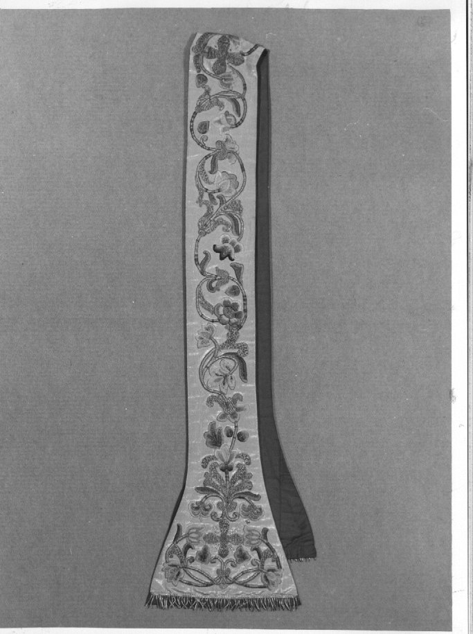 stola - manifattura italiana (seconda metà sec. XVIII)