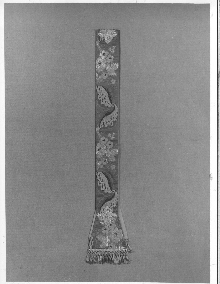 stola - manifattura italiana (terzo quarto sec. XVIII)