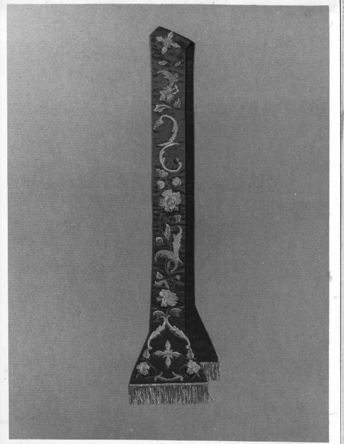 stola - manifattura italiana (seconda metà sec. XVIII)