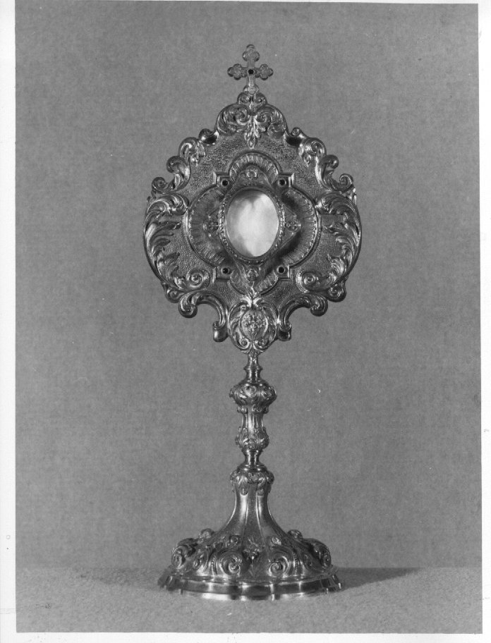 reliquiario - a ostensorio - bottega veneta (seconda metà sec. XVIII)