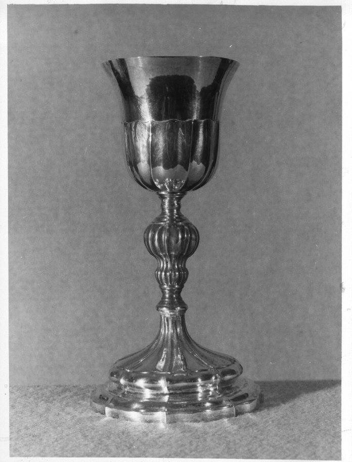 calice - bottega veneziana (seconda metà sec. XVIII)