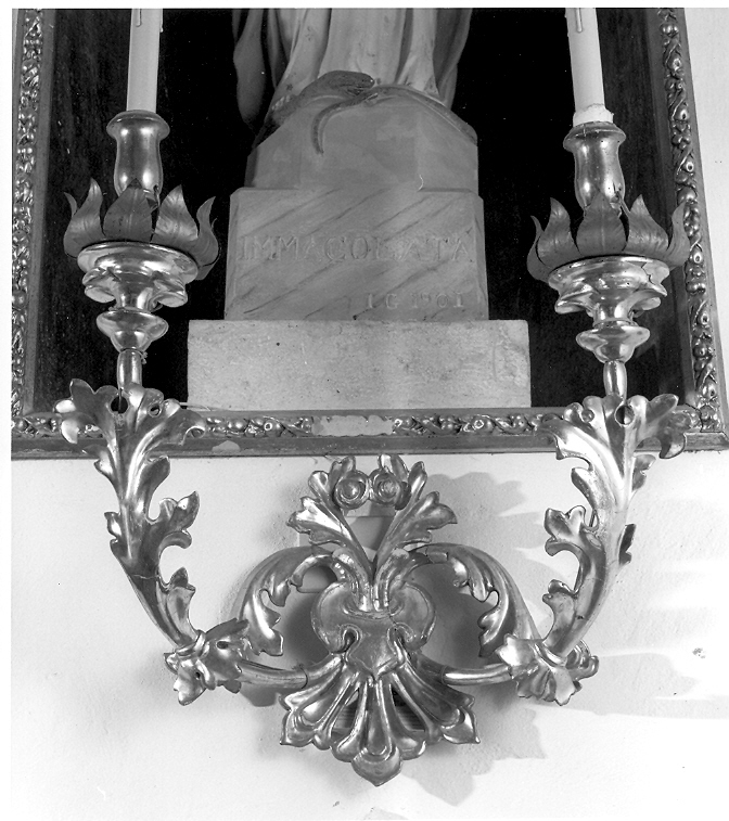 candeliere da parete - ambito veneto (sec. XVIII)