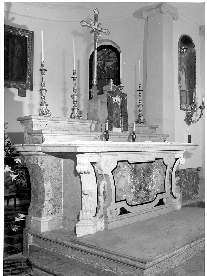 altare maggiore - ambito veneto (sec. XIX)