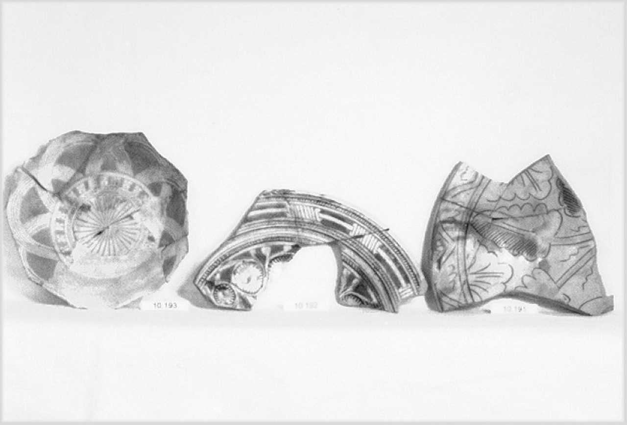 piatto, frammento - manifattura veneta (seconda metà sec. XVI)