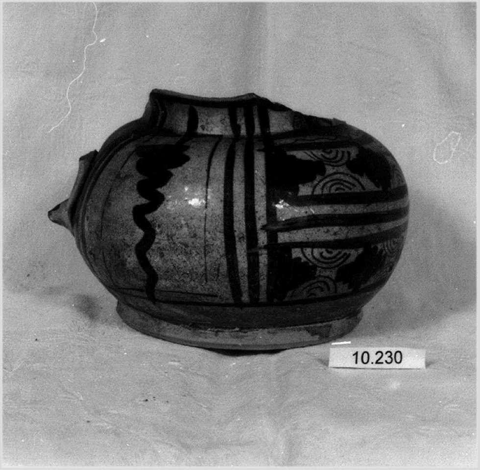 boccale - manifattura veneta, manifattura di Rovigo (sec. XVIII)