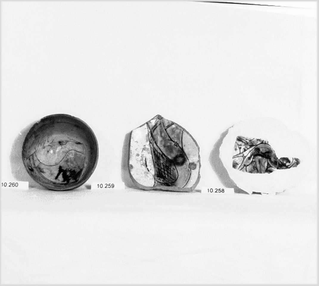 scodella, frammento - manifattura veneta (prima metà sec. XVI)