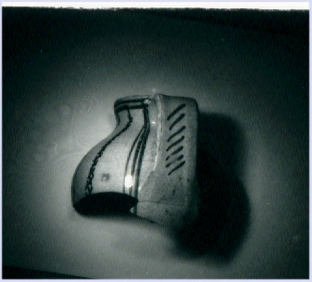 boccale, frammento - manifattura veneta (sec. XVIII)