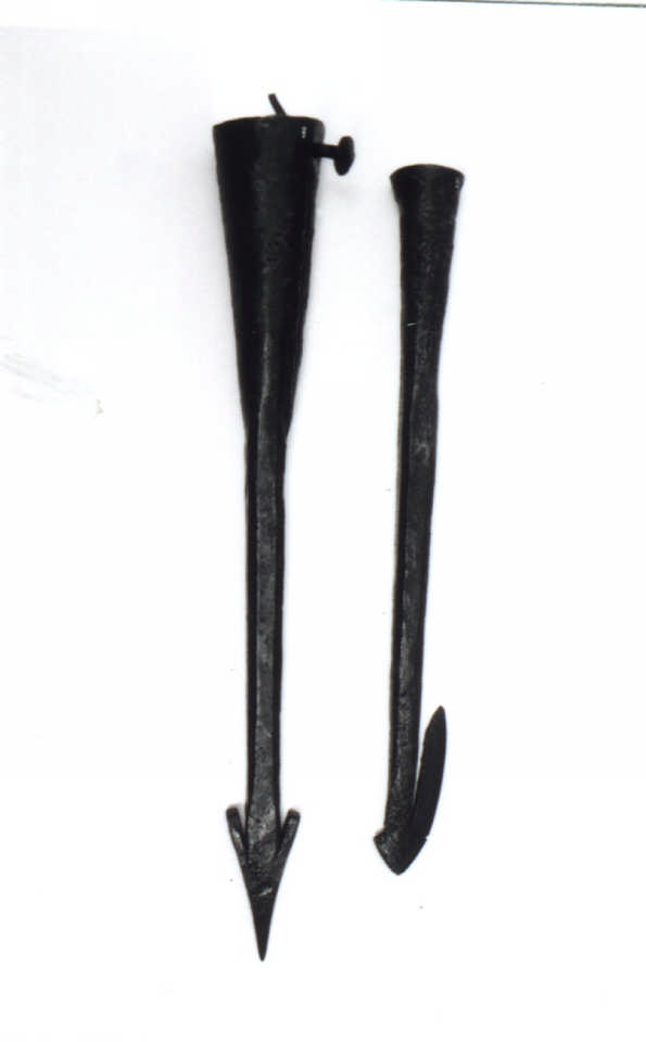 spiedo - produzione Italia settentrionale (secc. VIII/ XIX)