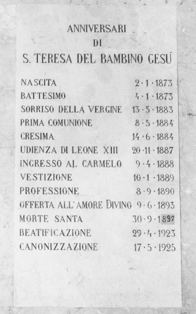 lapide documentaria - ambito veneto (sec. XX)